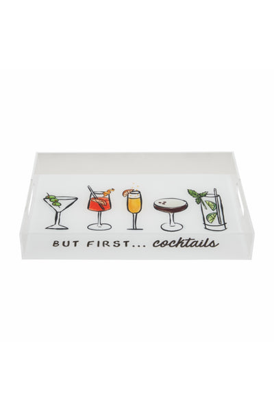 acrylic bar tray
