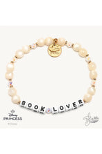 Load image into Gallery viewer, bead bracelet book lover disney
