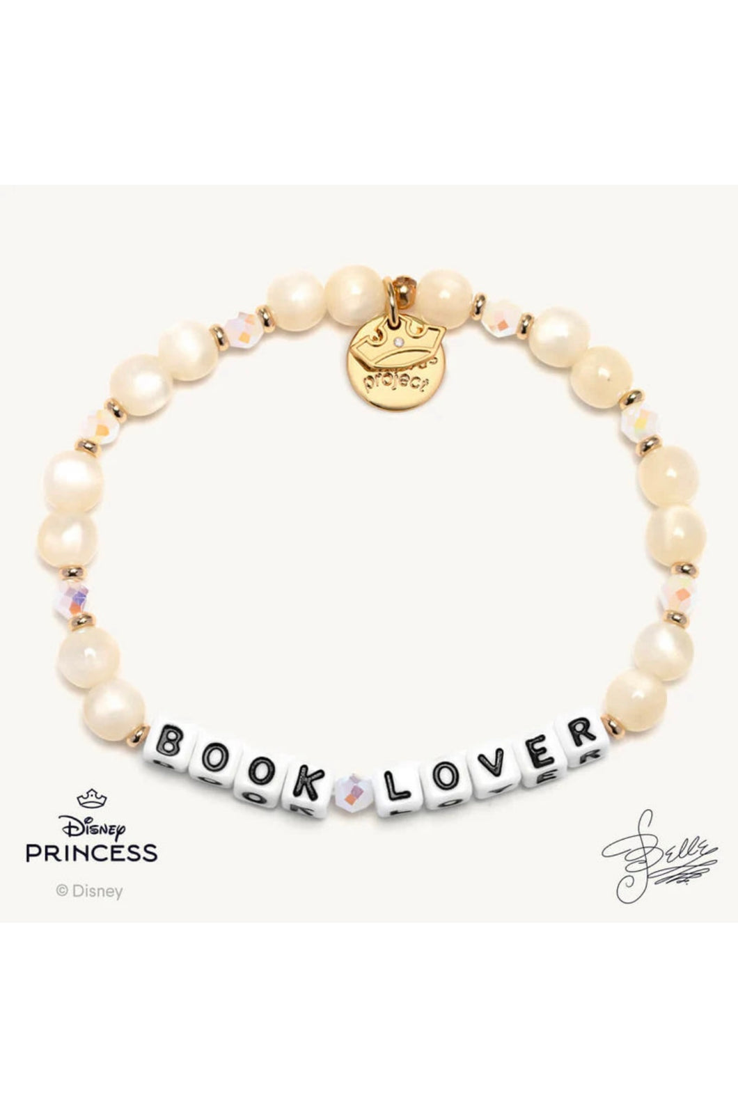 bead bracelet book lover disney