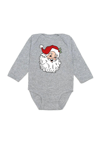 baby bodysuit - retro santa
