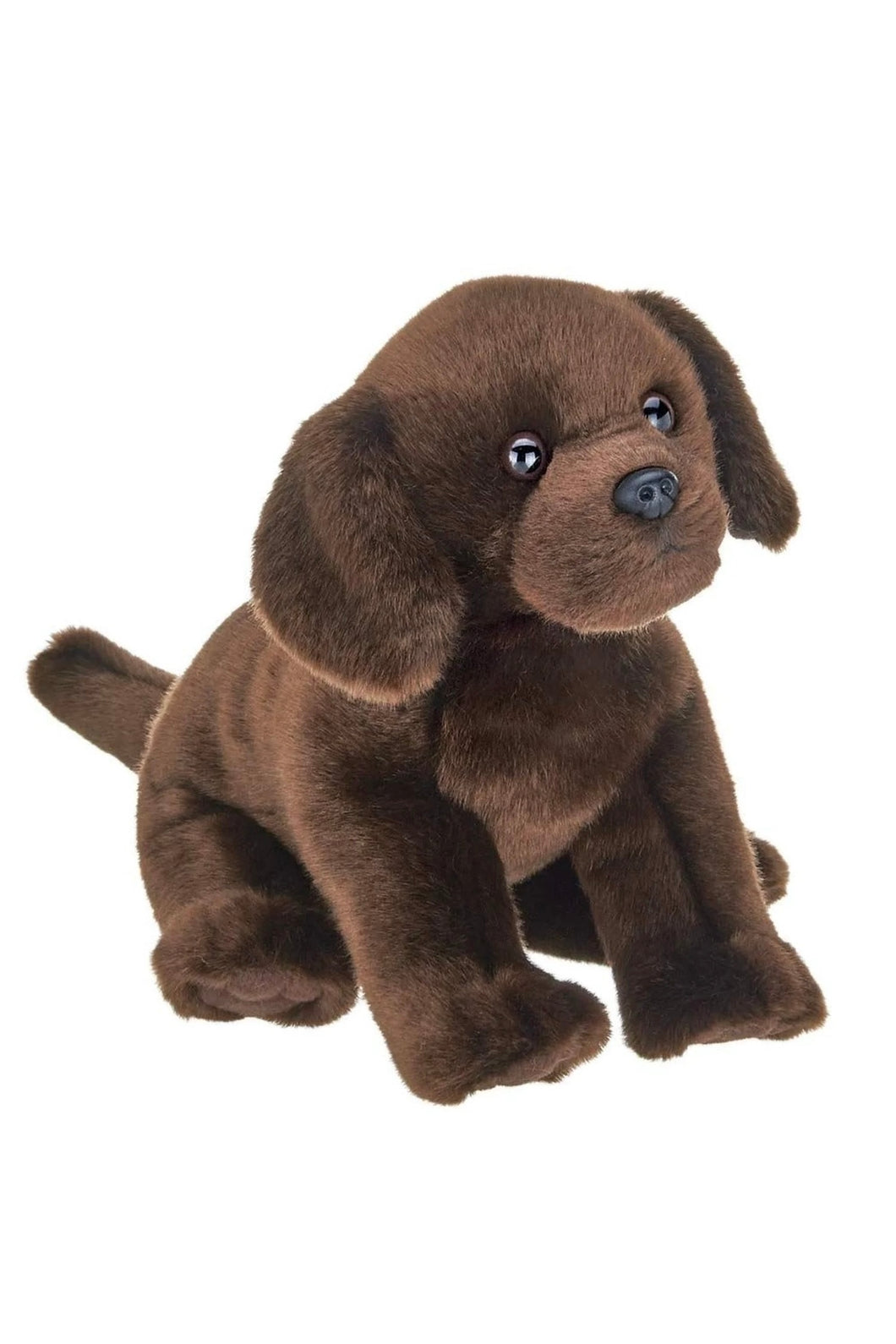 plush chocolate lab