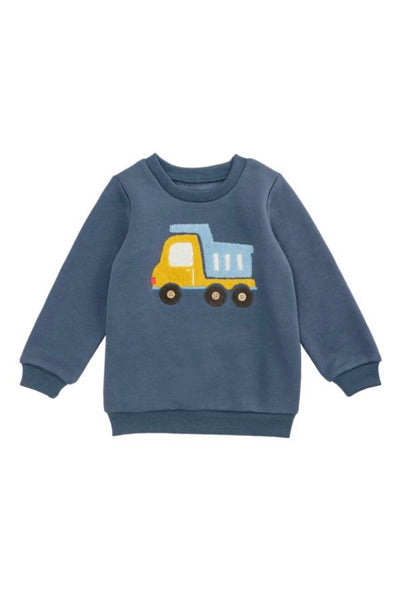 boys dumptruck sweatshirt