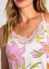 Load image into Gallery viewer, floral lace trim cami
