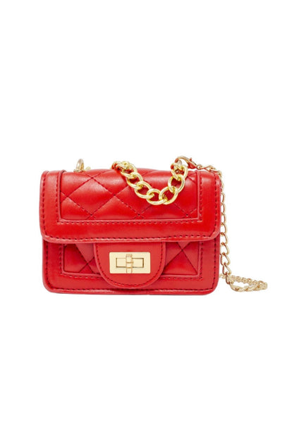 girls quilted large bag