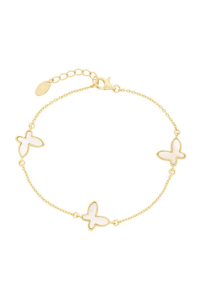 butterfly mop bracelet