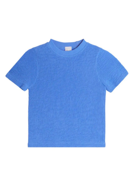 girls smock short sleeve top