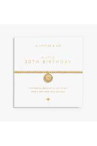 bracelet 30th birthday