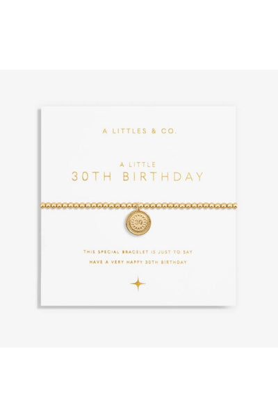 bracelet 30th birthday