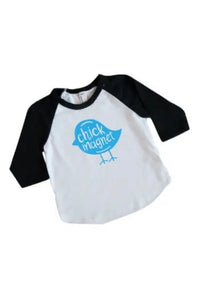 boys chick magnet raglan tee