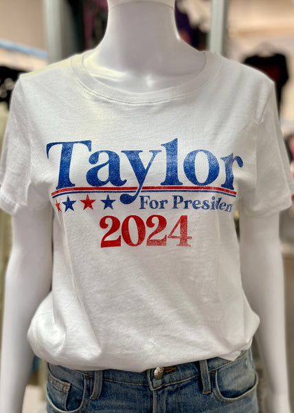 taylor election crop tee