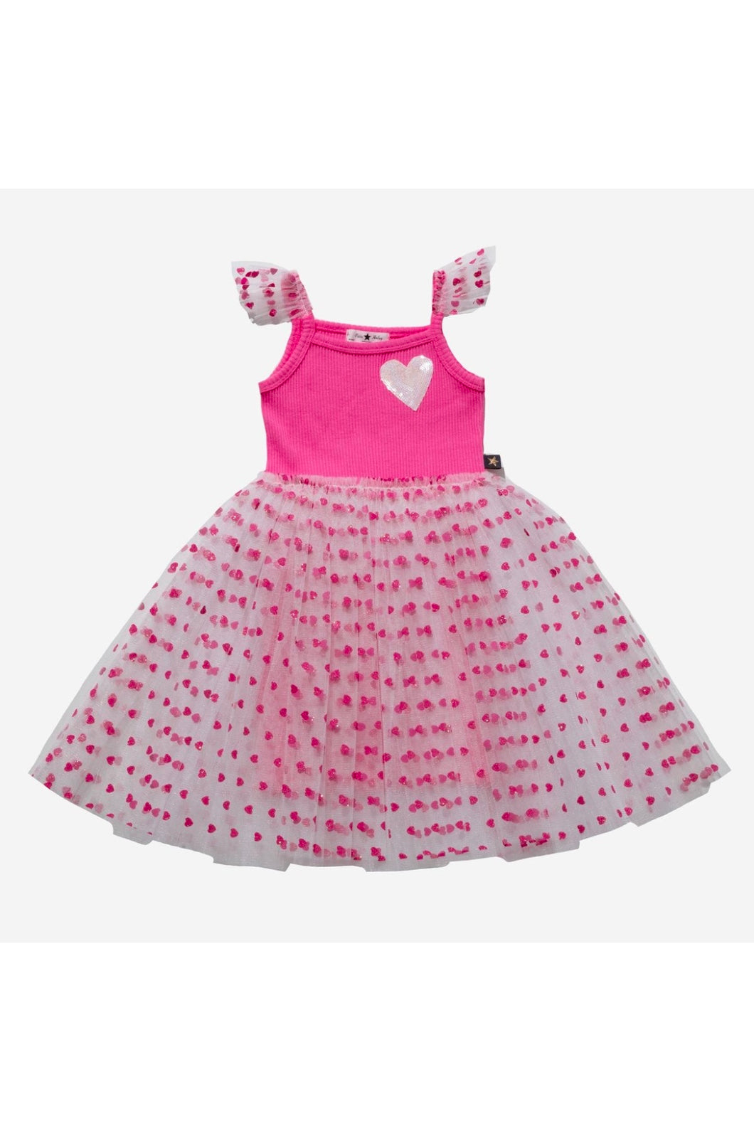 girls heart tutu dress