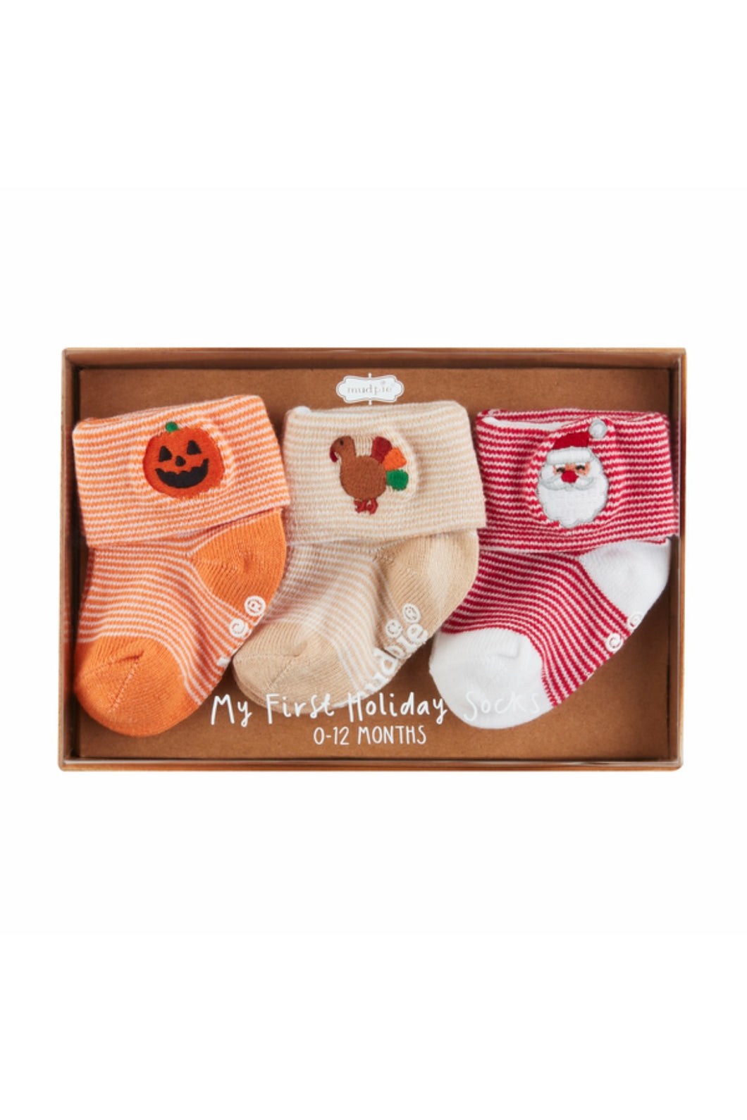 baby 1st holiday 3 sock set