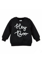 Load image into Gallery viewer, girls hey boo sweatshirt
