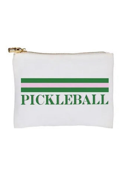 flat zip pouch large pickleball