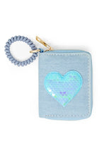 Load image into Gallery viewer, girls spiral strap heart wallet
