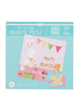Load image into Gallery viewer, tea party girls magnetic puzzle book
