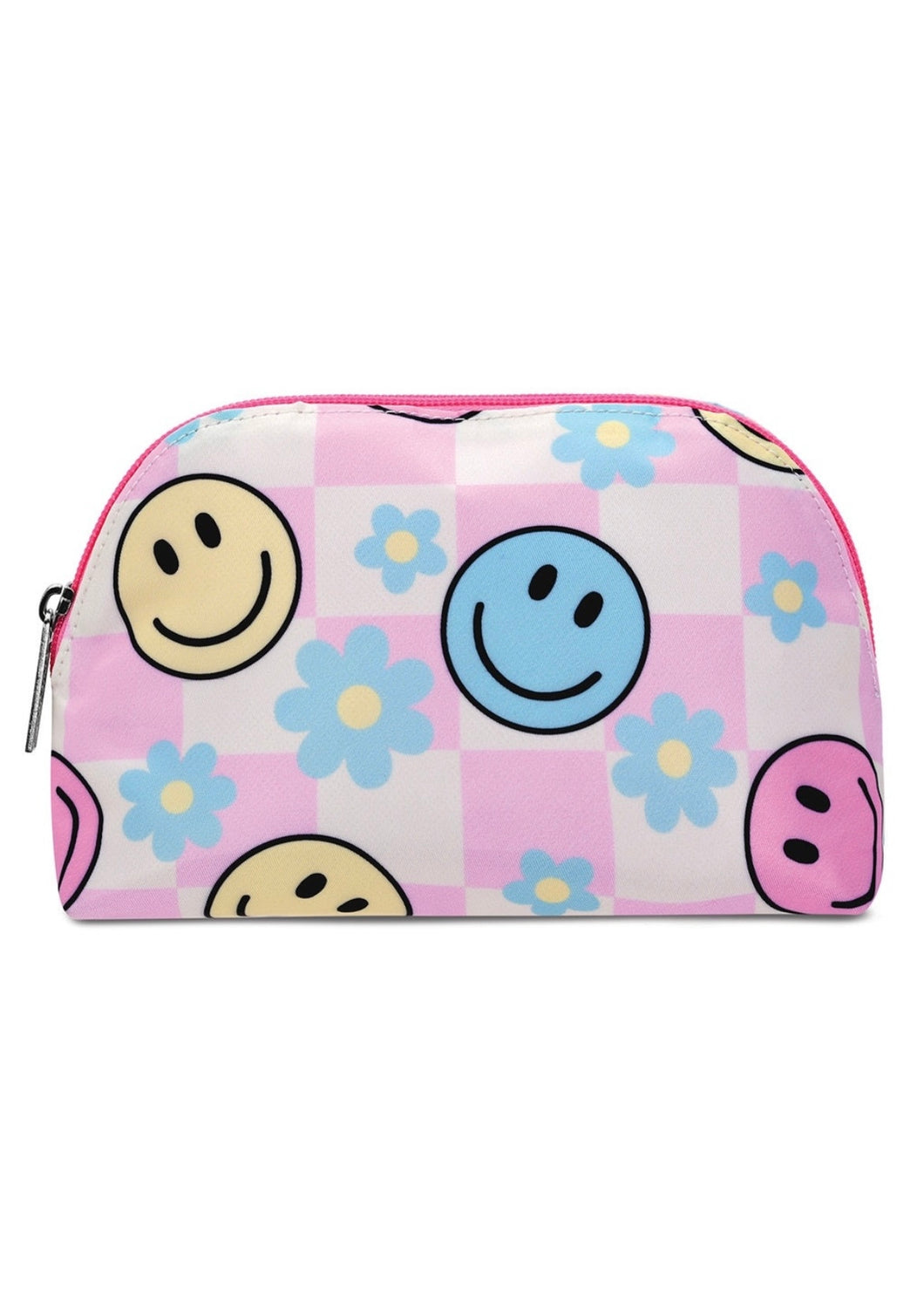 kids happy check oval bag