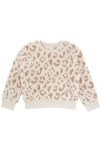 girls plush leo top