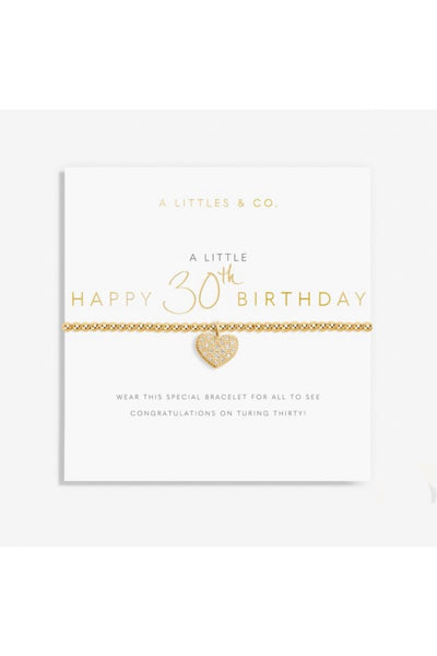 bracelet 30th birthday