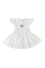 Load image into Gallery viewer, baby onesie tutu dress beach babe
