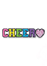 Load image into Gallery viewer, kids sticker patch cheer large
