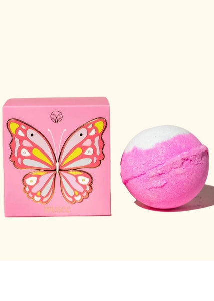 boxed bath balm butterfly