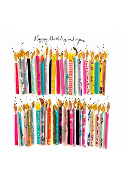 napkin- happy candles