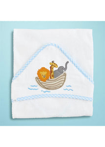 noahs ark hooded towel