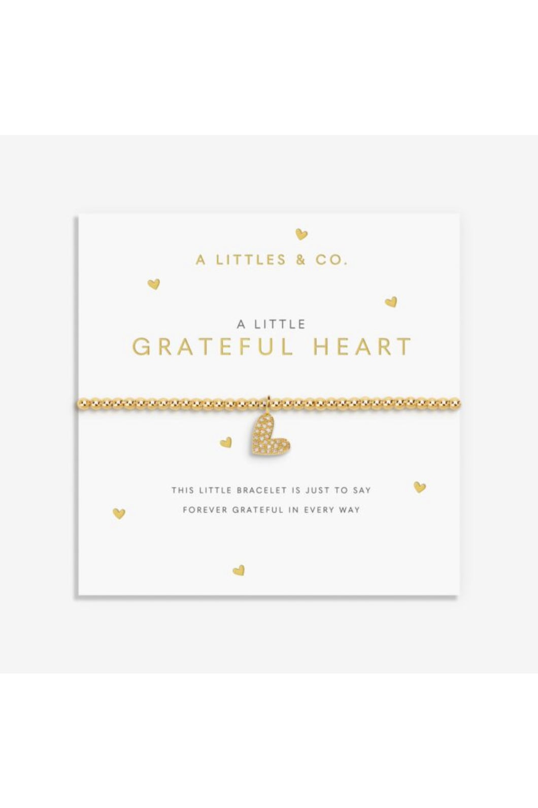 bracelet - grateful heart