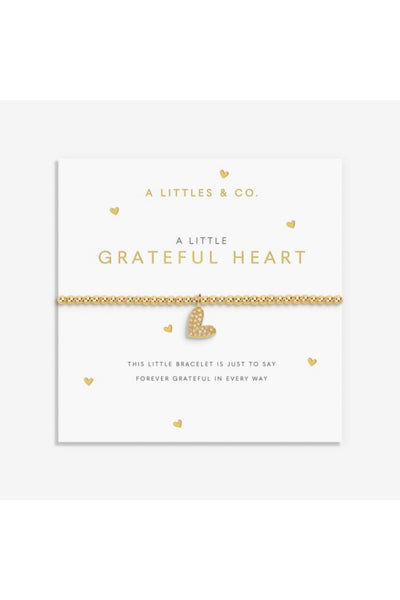 bracelet - grateful heart