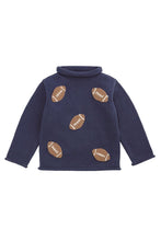 Load image into Gallery viewer, boys rollneck football sweater
