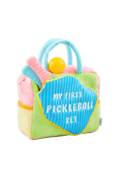 kids plush pickleball set