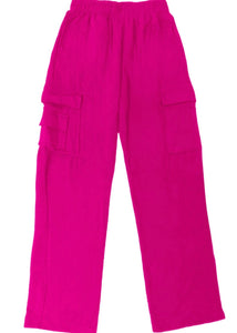 girls soft cloud cargo pant