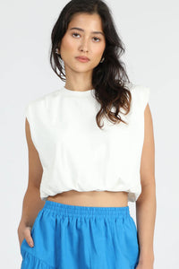 bubble jersey tee