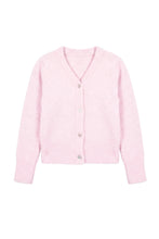 Load image into Gallery viewer, girls v neck button cardigan
