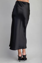 Load image into Gallery viewer, midi satin skirt
