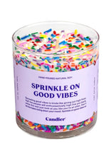 Load image into Gallery viewer, candle - sprinkle good vibes

