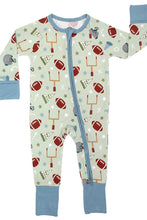 Load image into Gallery viewer, bamboo kids football footie
