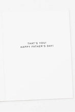 Load image into Gallery viewer, card foam finger father`s day
