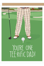 Load image into Gallery viewer, card hole in one golf father`s day
