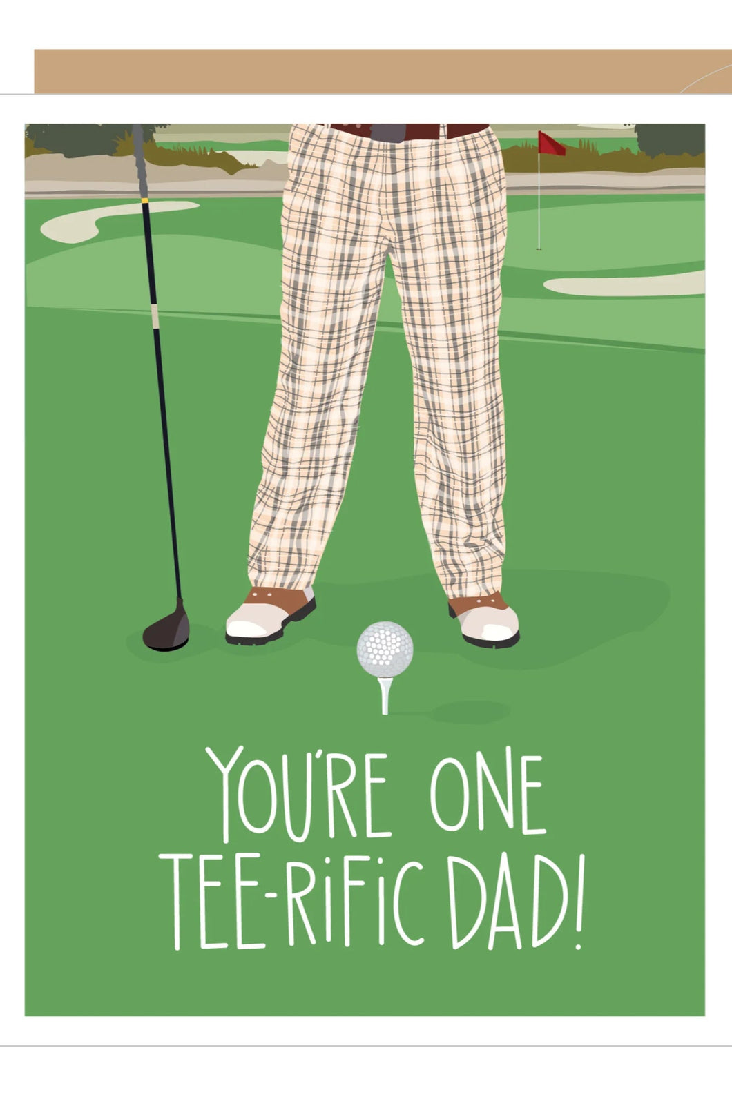 card hole in one golf father`s day