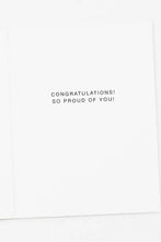 Load image into Gallery viewer, card graduation three signs
