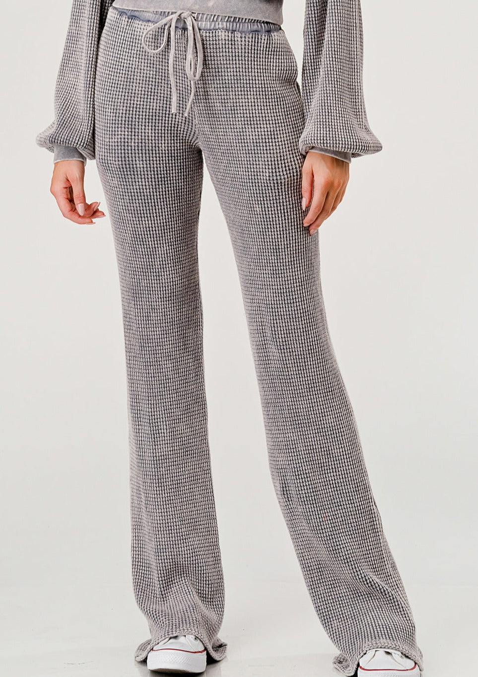 waffle mineral dye pant