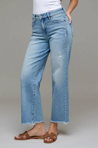 midrise crop straight jean