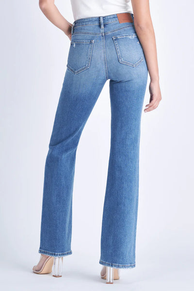 hiwaist flare jean