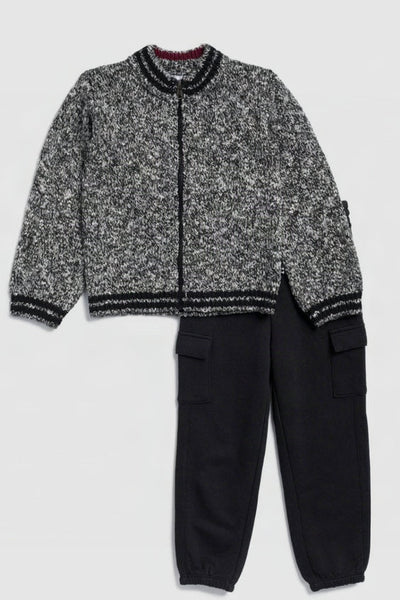 Toddler Zip Cardigan + Carogo Jogger Set
