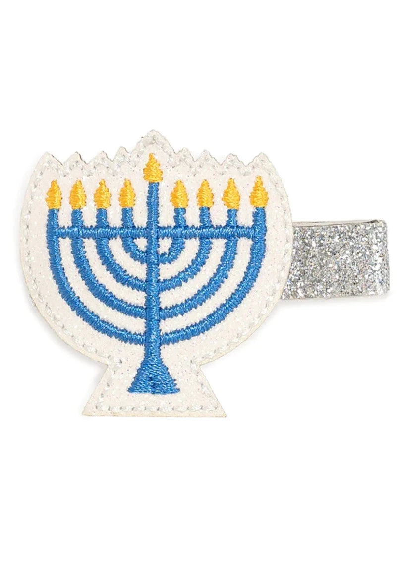 girls menorah clip