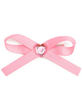 Load image into Gallery viewer, dainty heart bow clip
