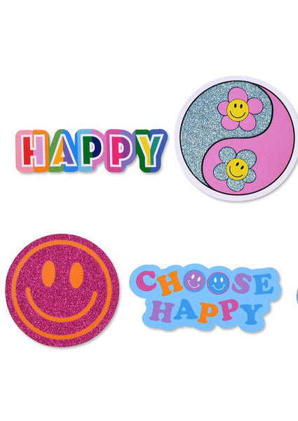 happy smiles sticker set