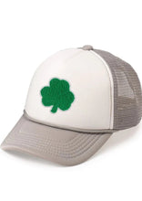 Load image into Gallery viewer, kids shamrock St Patricks hat
